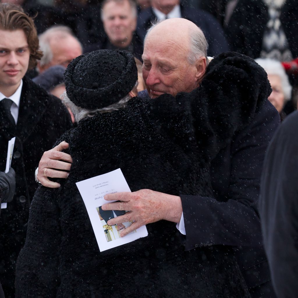 Prinzessin Astrid und König Harald V. in Oslo