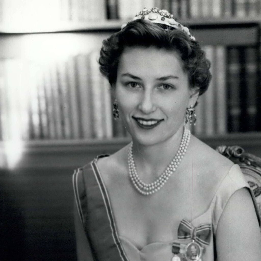 Prinzessin Astrid von Norwegen anlässlich ihres 25-jährigen Jubiläums, Oslo, Januar 1957