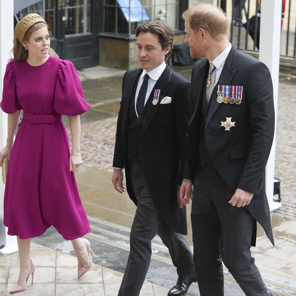 Prinzessin Beatrice, Edoardo Mapelli Mozzi und Prinz Harry