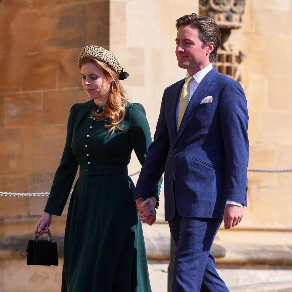 Prinzessin Beatrice und ihr Ehemann Edoardo Mapelli Mozzi, Ostern 2025