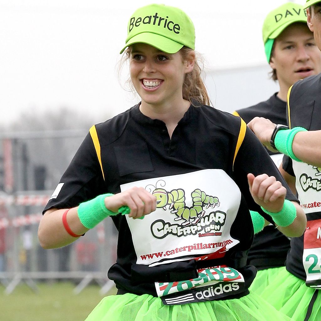 Prinzessin Beatrice beim London Marathon 2010