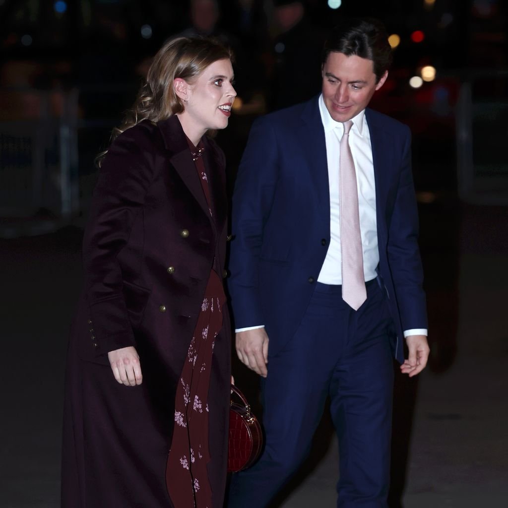 Prinzessin Beatrice und Edoardo Mapelli Mozzi in London im Dezember 2024