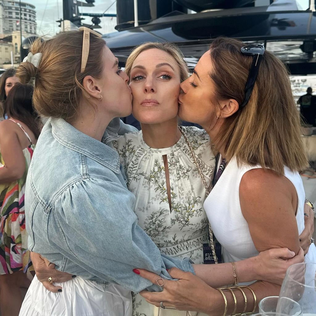 Prinzessin Beatrice, Zara Tindall und Natalie Pinkham beim Monaco Grand Prix 2024