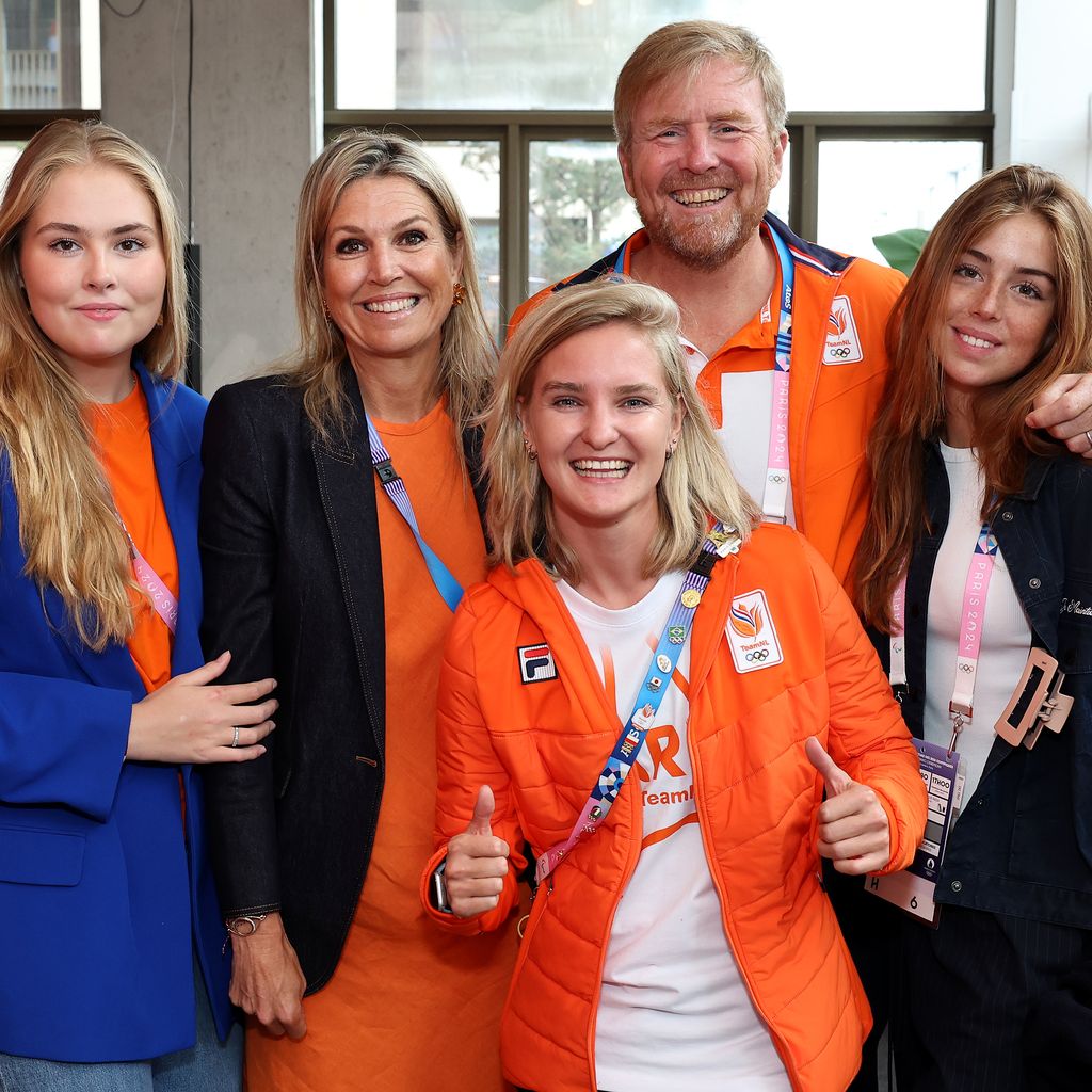 Prinzessin Amalia, Königin Máxima, König Willem-Alexander und Prinzessin Alexia
