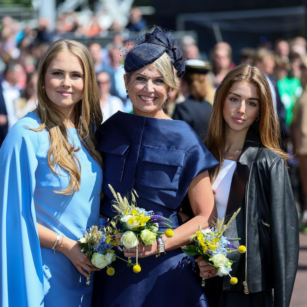 Prinzessin Catharina-Amalia, Königin Máxima und Prinzessin Alexia