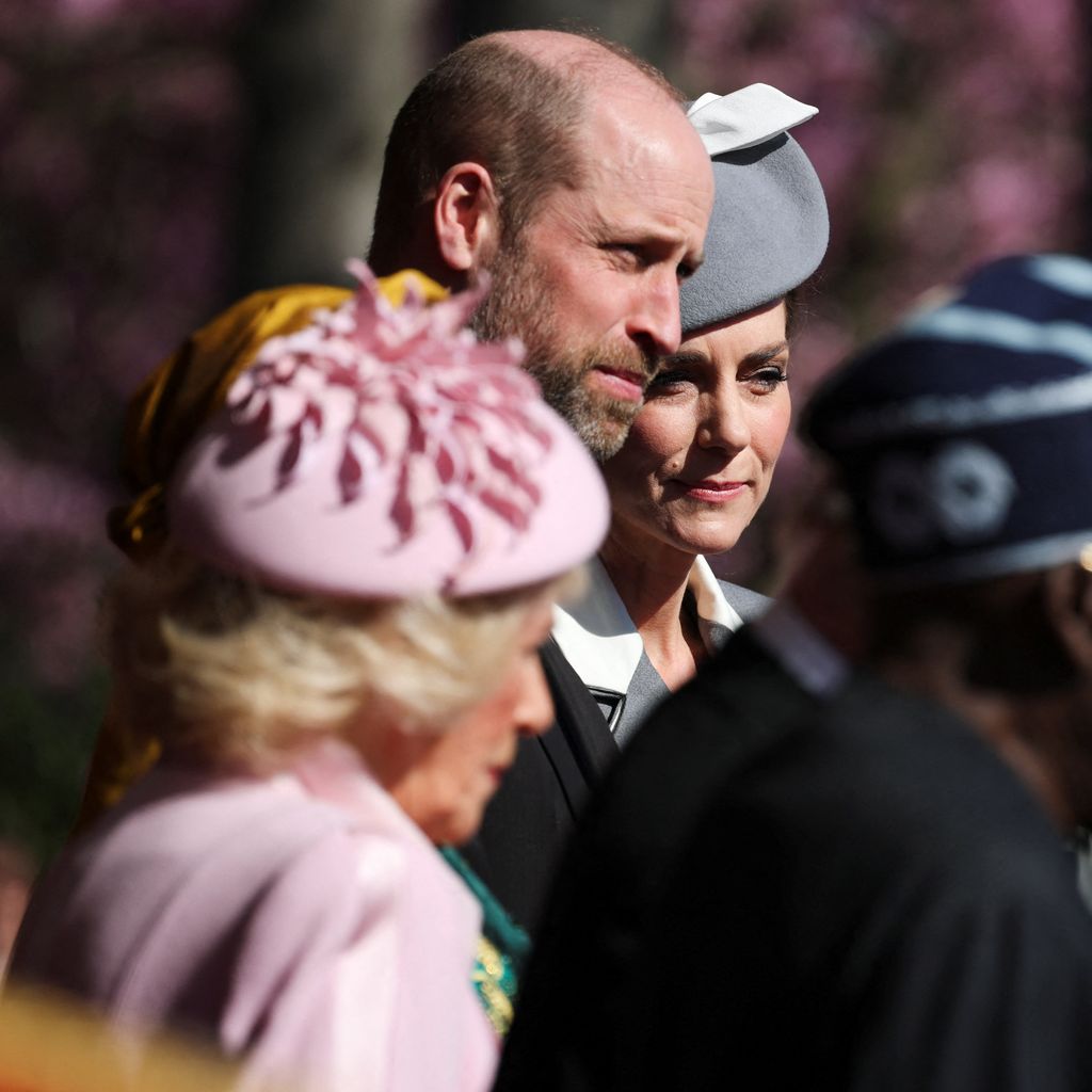 Prinzessin Kate, Prinz William, Königin Camilla und Präsident Bola Ahmed Tinubu beim Staatsbesuch Nigerias