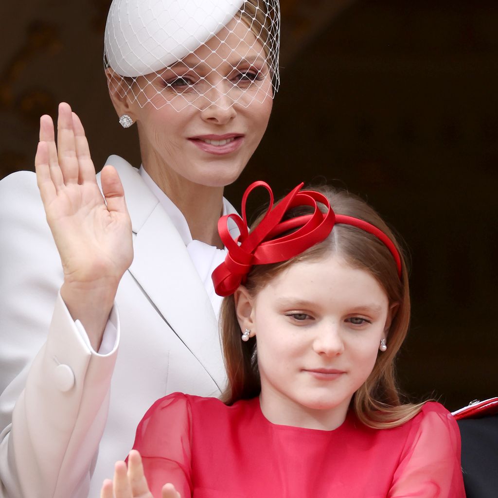 Prinzessin Charlène und Prinzessin Gabriella beim Nationalfeiertag Monacos 2025