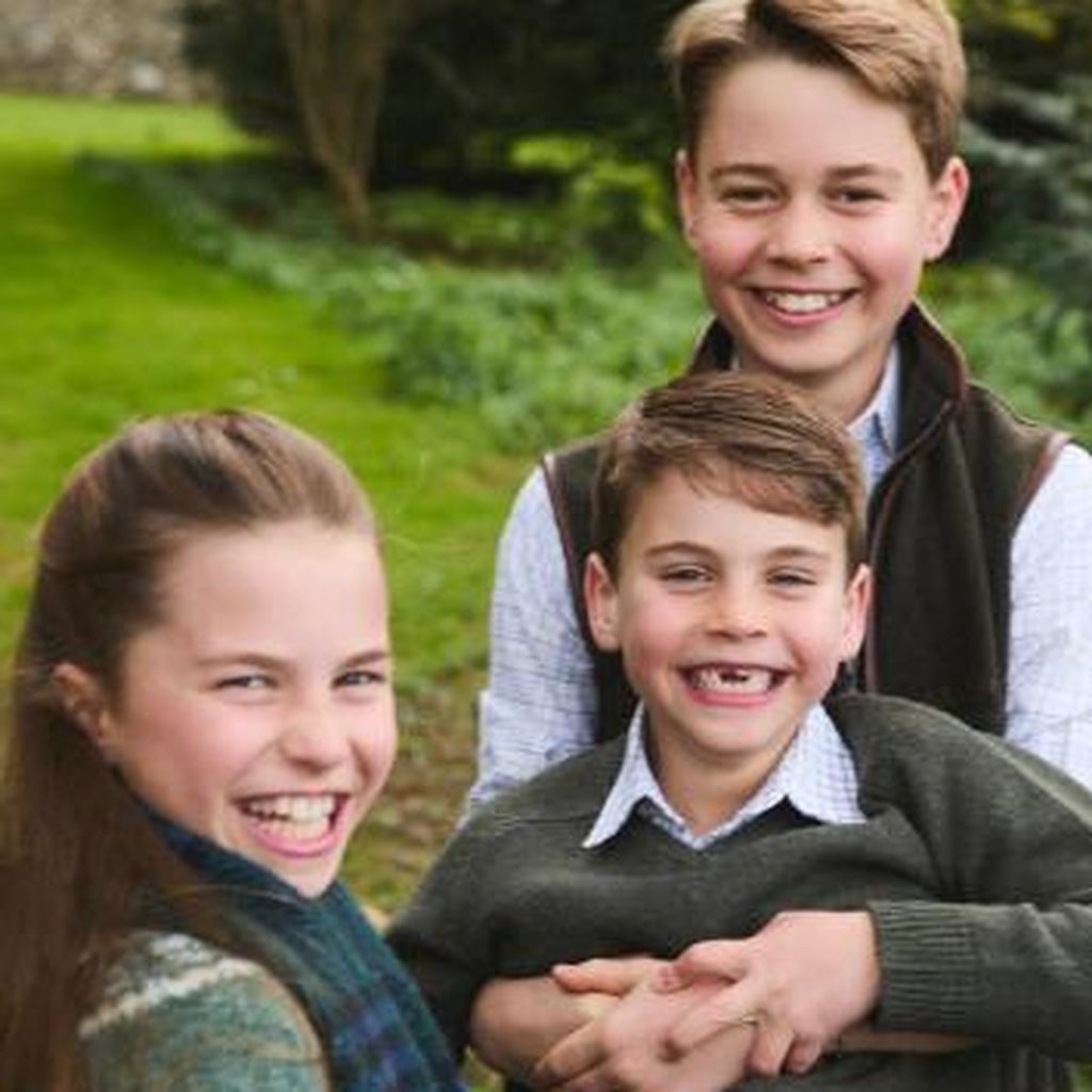 Prinzessin Charlotte, Prinz Louis und Prinz George, Kinder von Prinz William und Prinzessin Kate