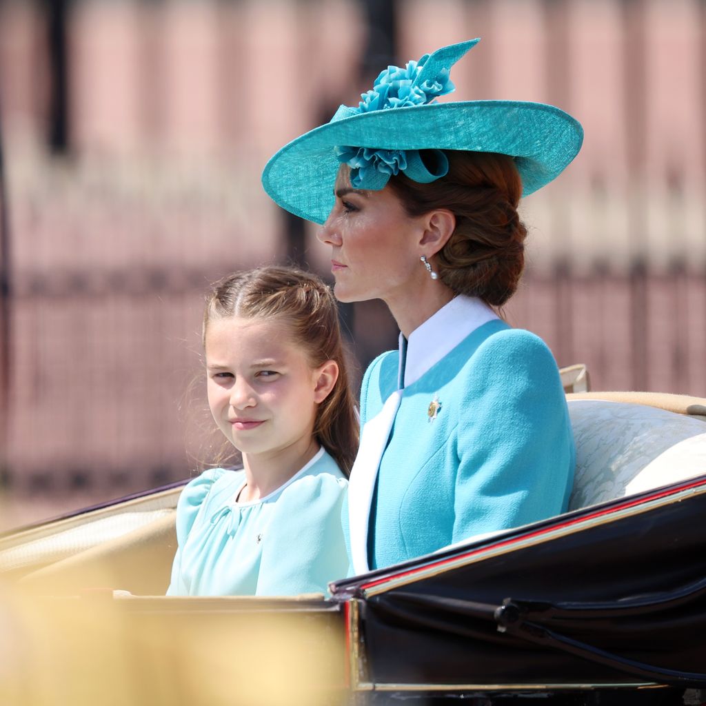Prinzessin Charlotte und Prinzessin Kate bei Trooping the Colour 2025