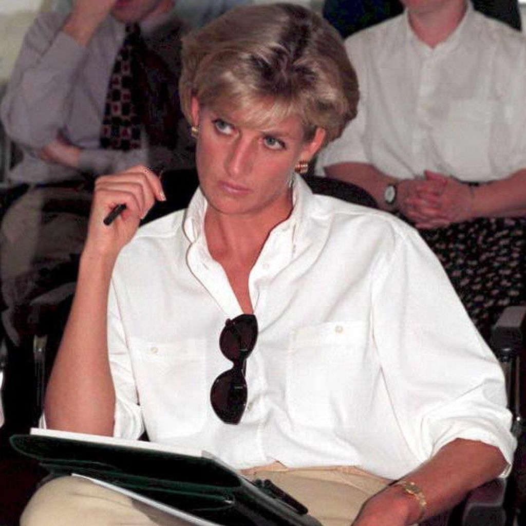 Prinzessin Diana in Luanda im Januar 1997