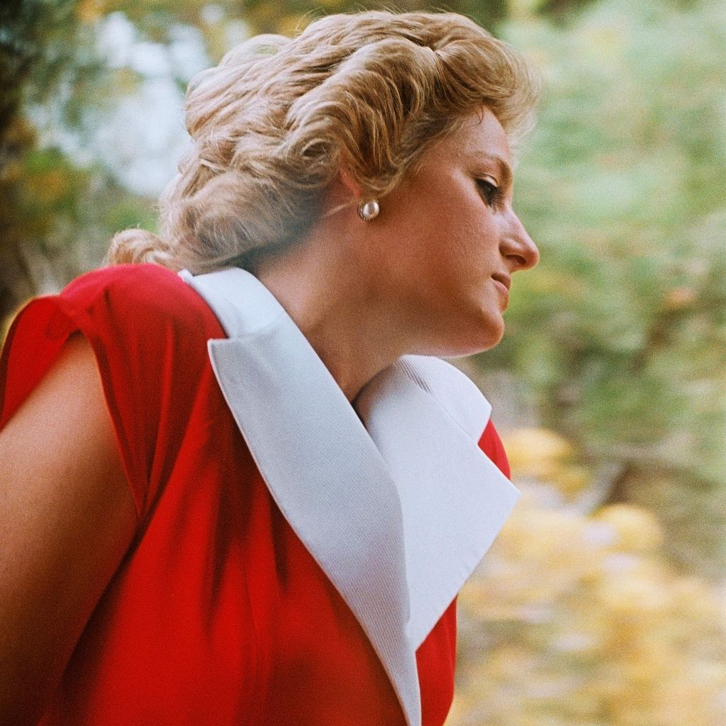 Prinzessin Diana im Januar 1988