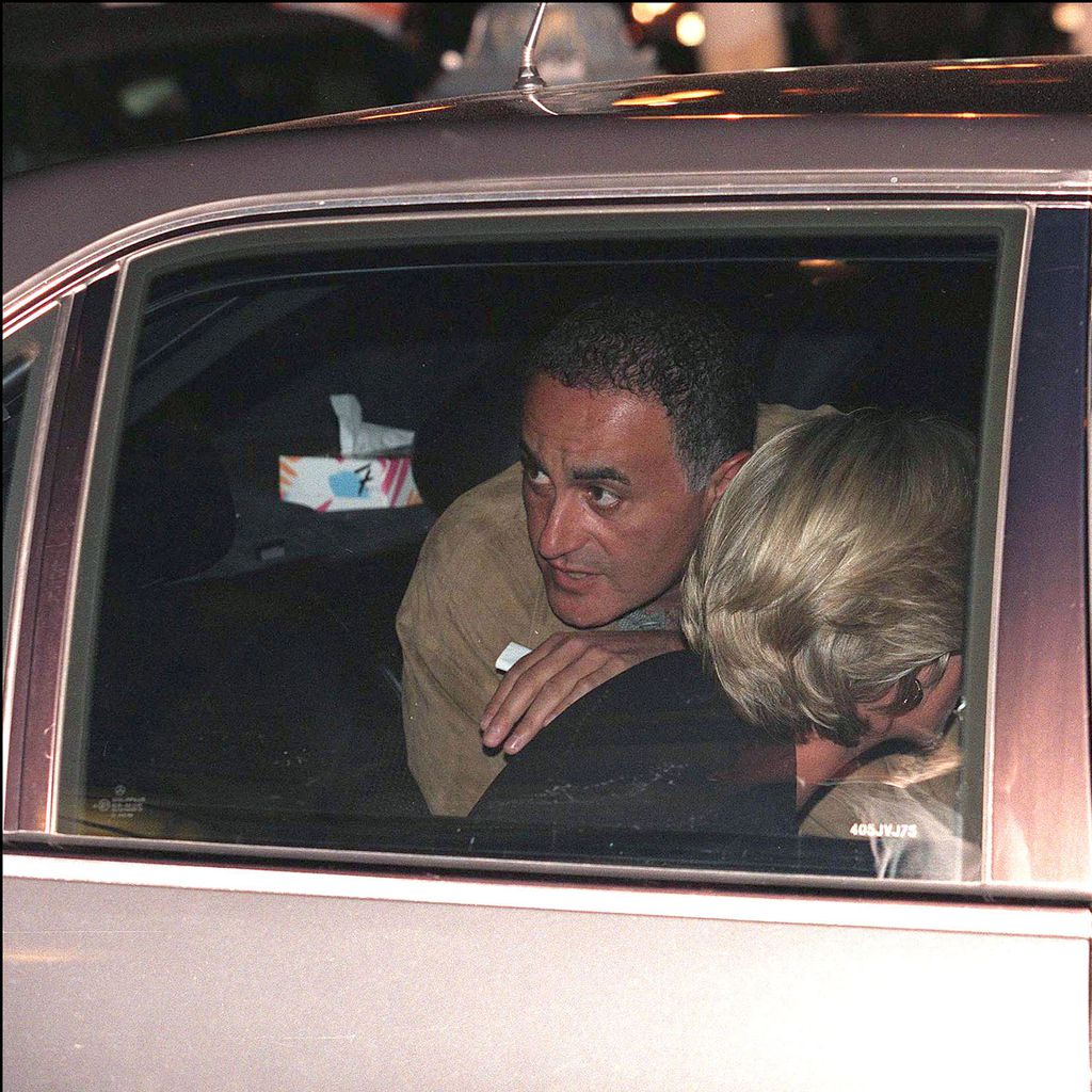 Prinzessin Diana und Dodi Al-Fayed am 31. August 1997