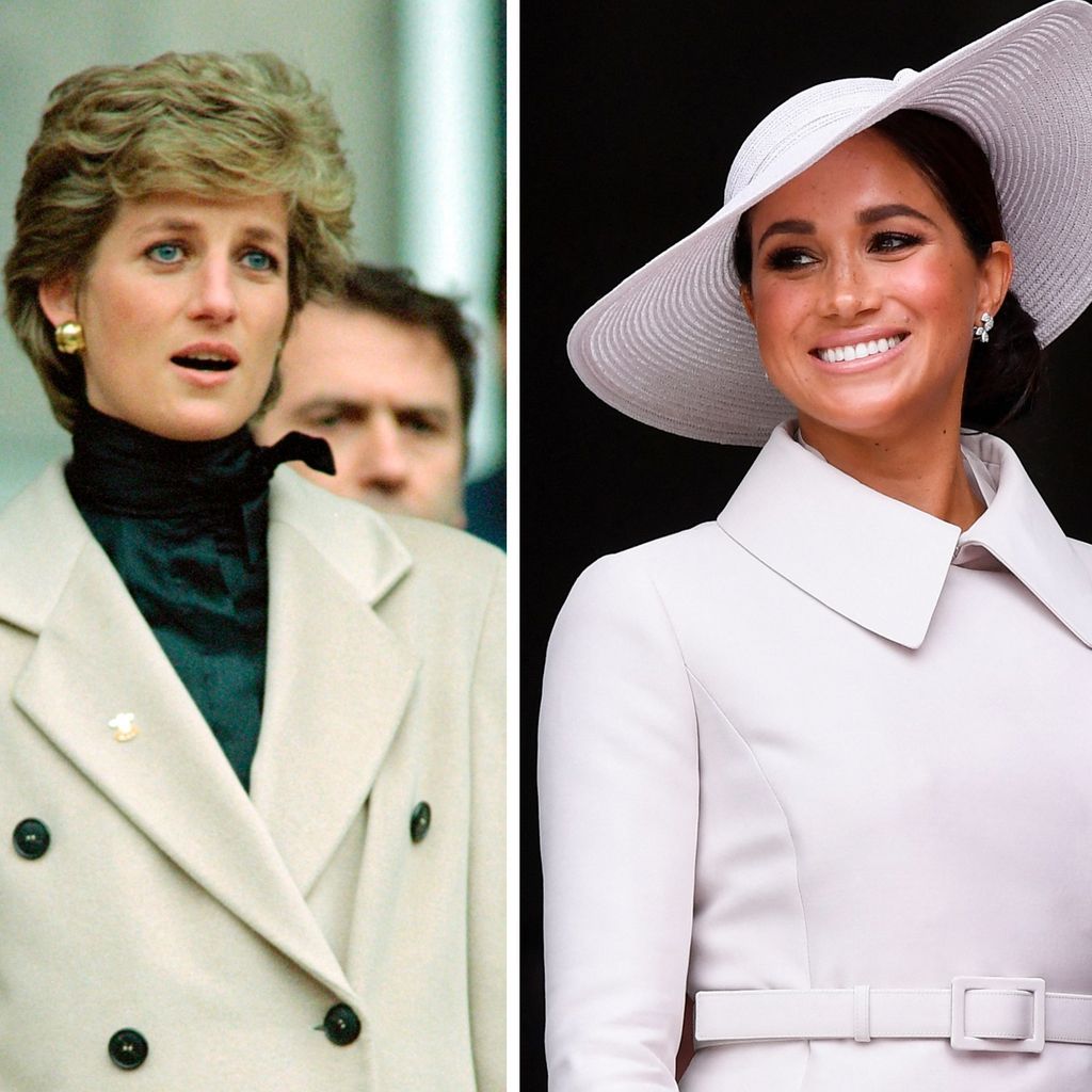Prinzessin Diana und Herzogin Meghan