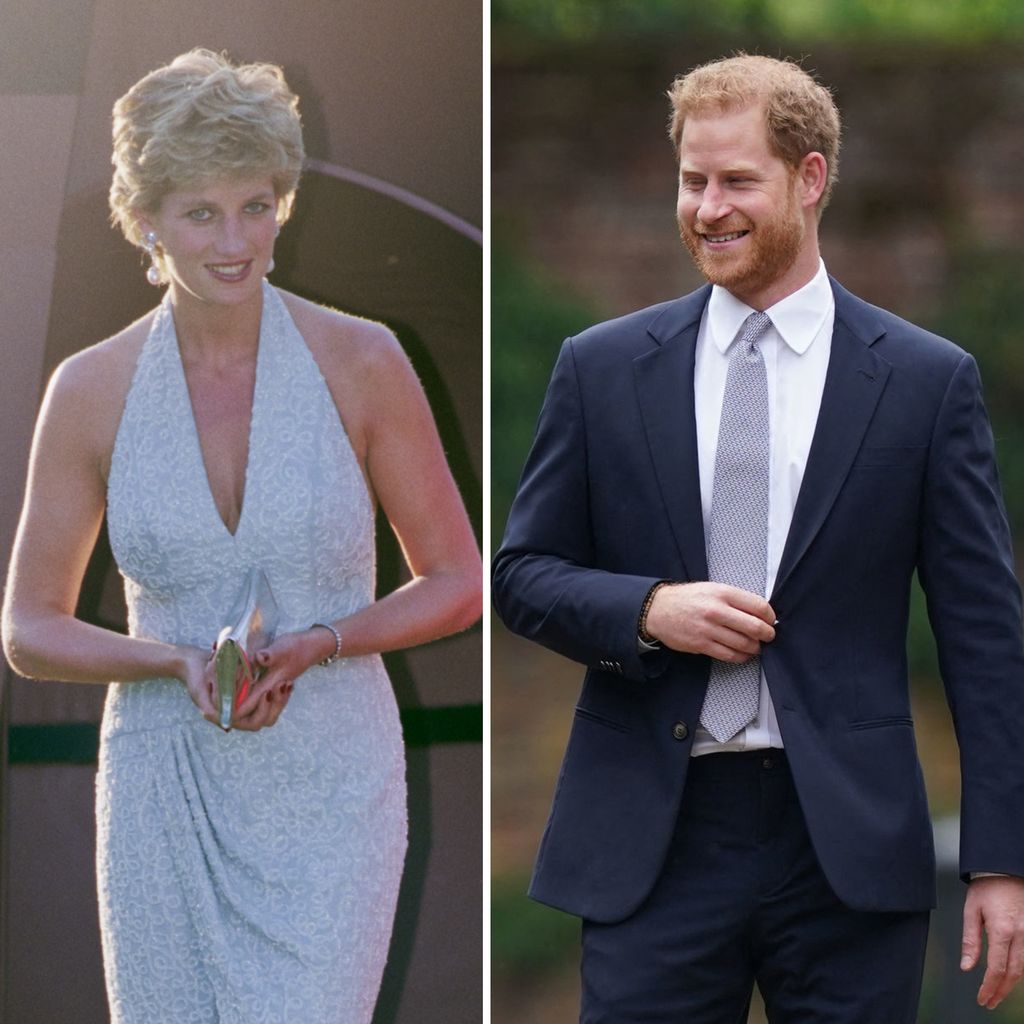 Prinzessin Diana und Prinz Harry