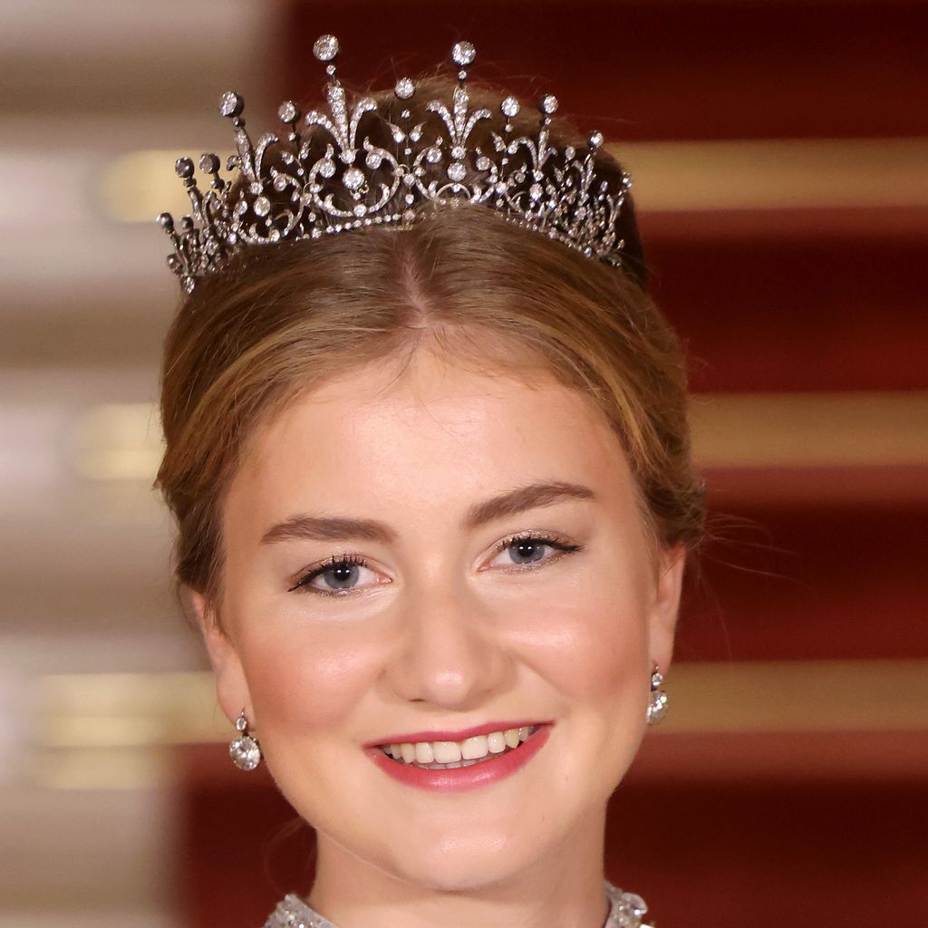 Prinzessin Elisabeth von Belgien beim Galadinner im Großherzoglichen Palast in Luxemburg