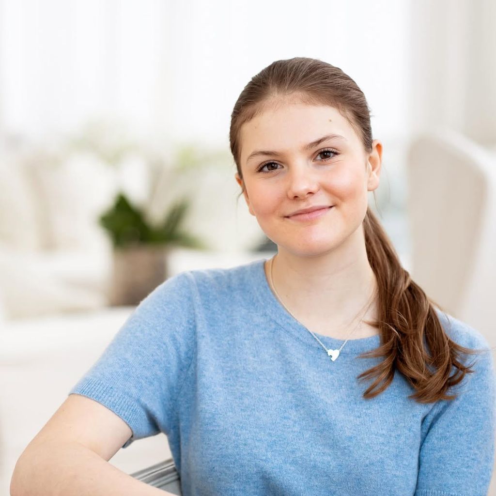 Prinzessin Estelle an ihrem 14. Geburtstag