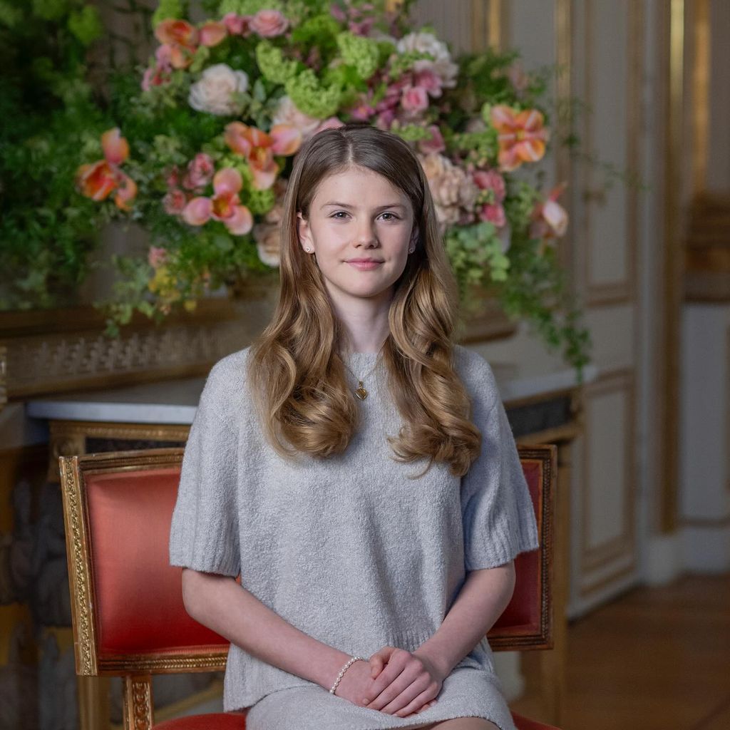 Prinzessin Estelle an ihrem 13. Geburtstag, Februar 2025