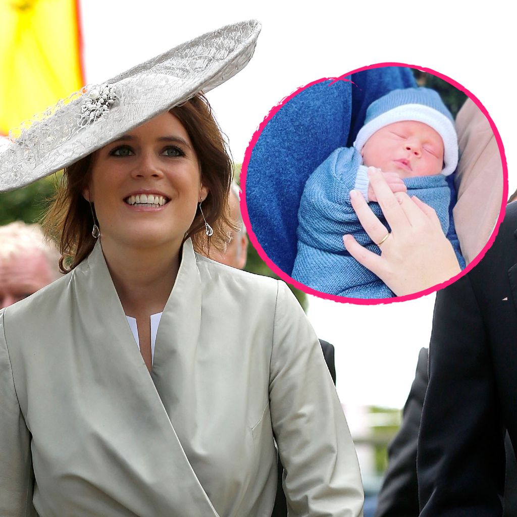 Prinzessin Eugenie und ihr Sohn August