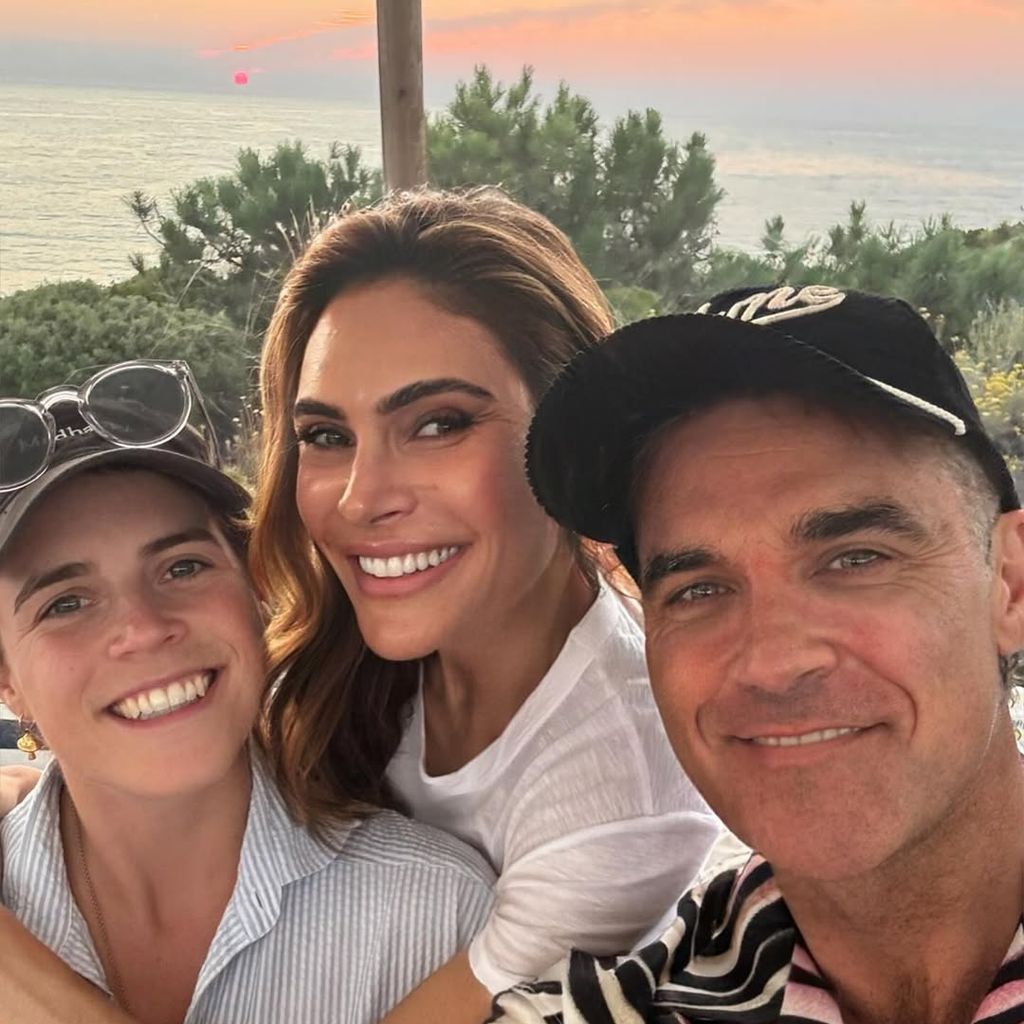 Prinzessin Eugenie mit Ayda und Robbie Williams 2025