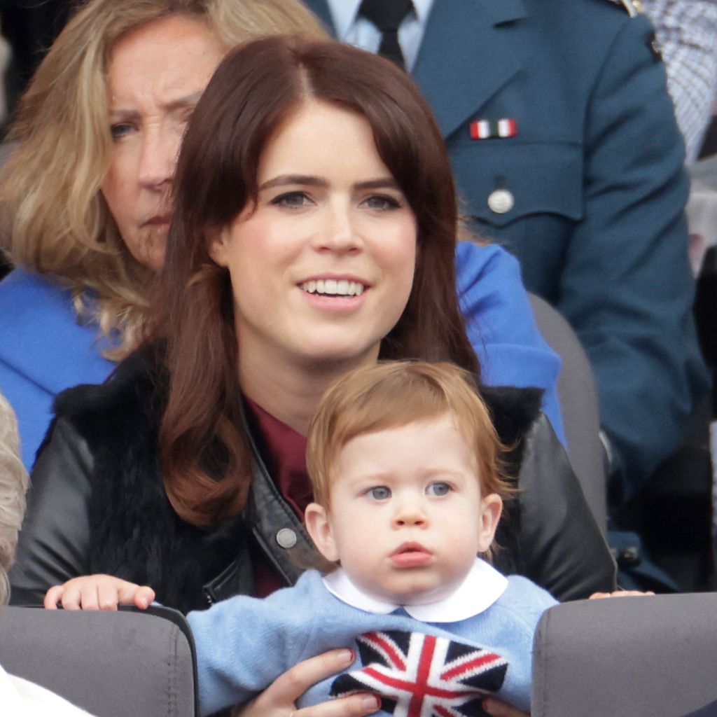 Prinzessin Eugenie mit ihrem Sohn August, Juni 2022