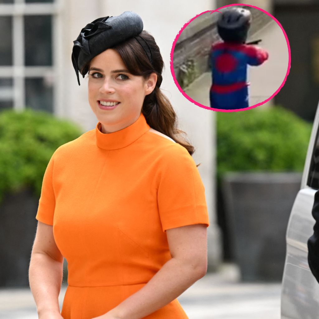 Prinzessin Eugenie mit ihrem Sohn