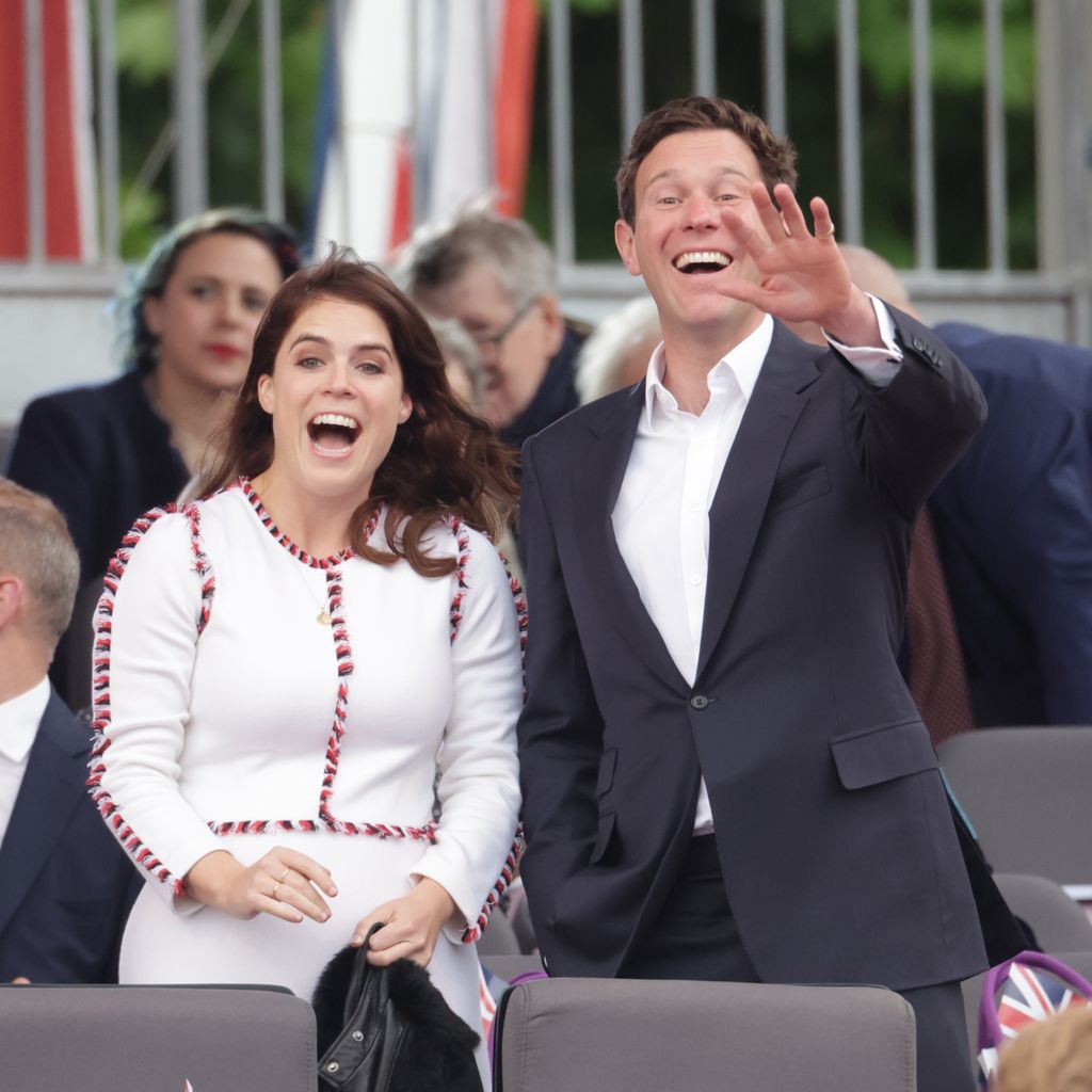 Prinzessin Eugenie mit Jack Brooksbank beim Platinjubiläum