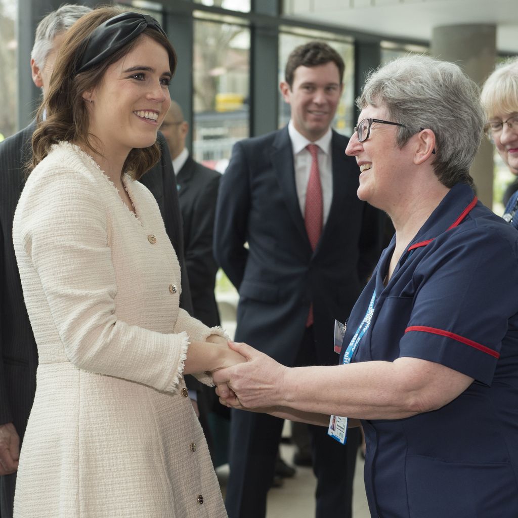 Prinzessin Eugenie besucht eine Klinik, März 2019