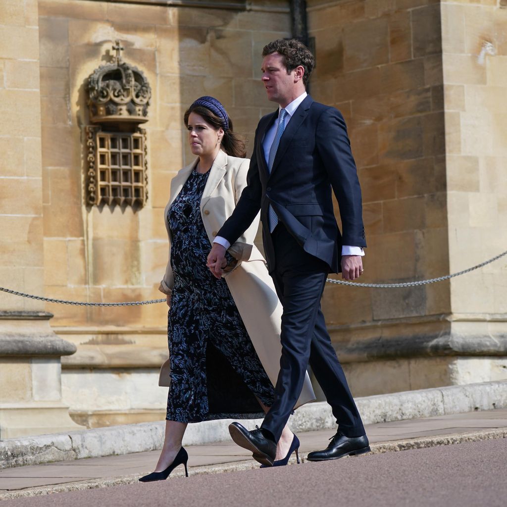 Prinzessin Eugenie und Jacks Brooksbank im April 2023