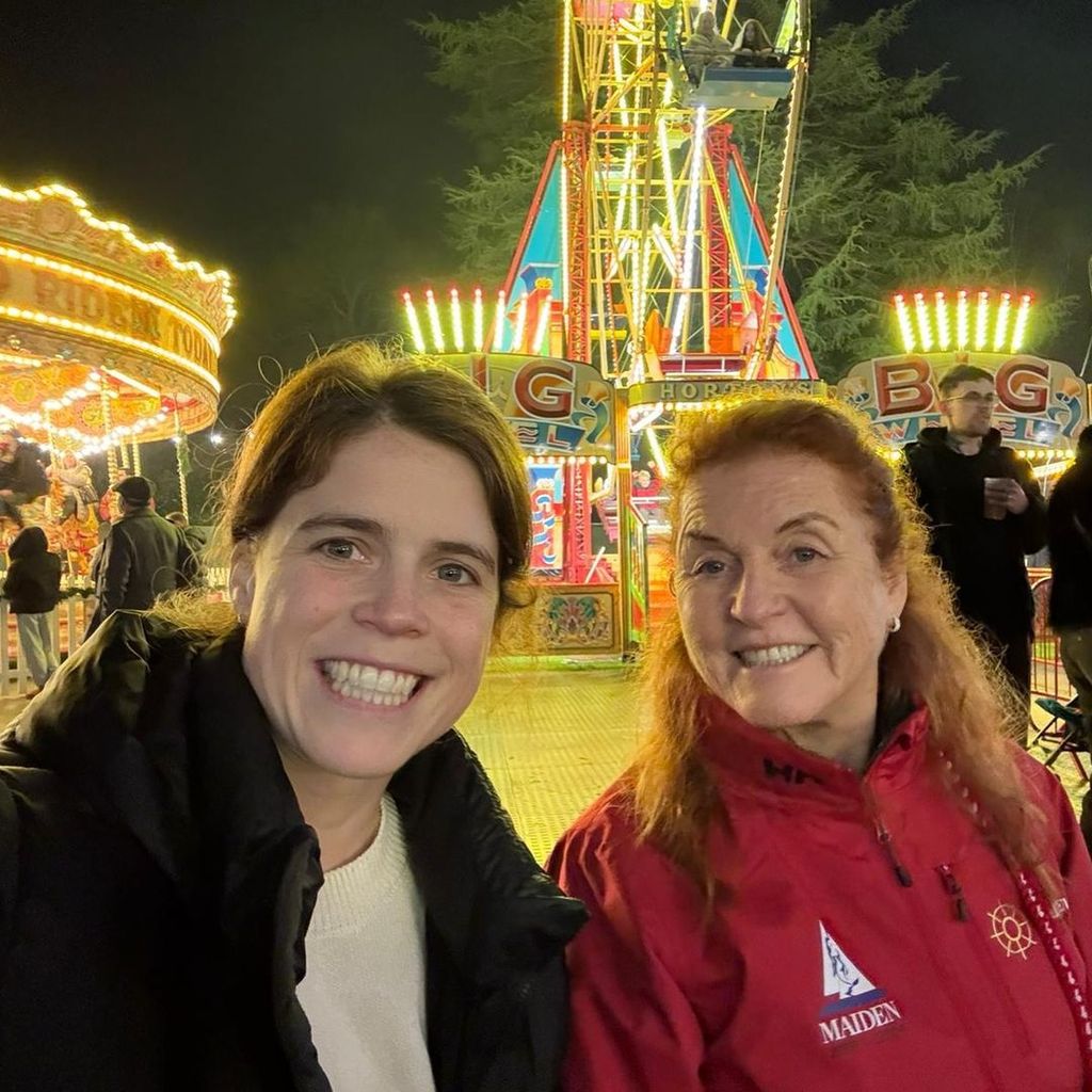 Prinzessin Eugenie und Sarah Ferguson, Herzogin von York