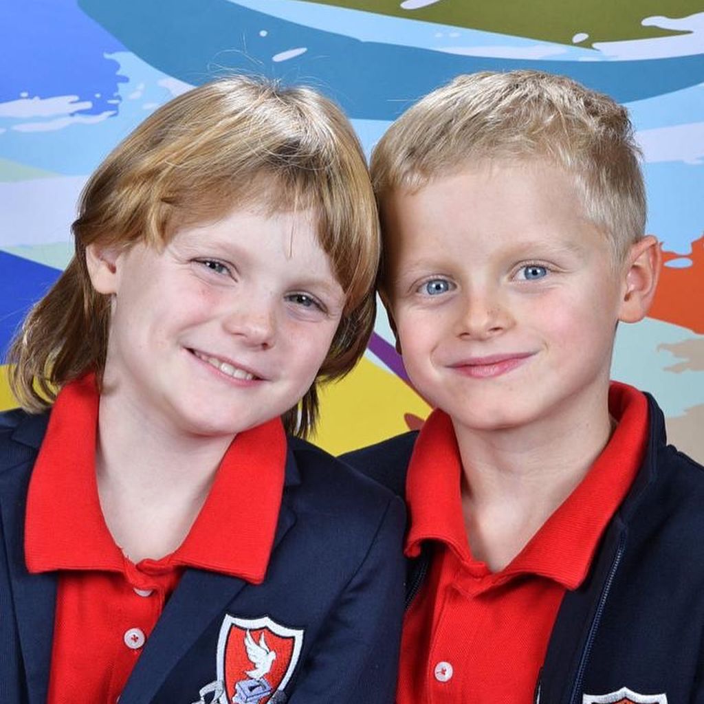 Prinzessin Gabriella und Prinz Jaques von Monaco