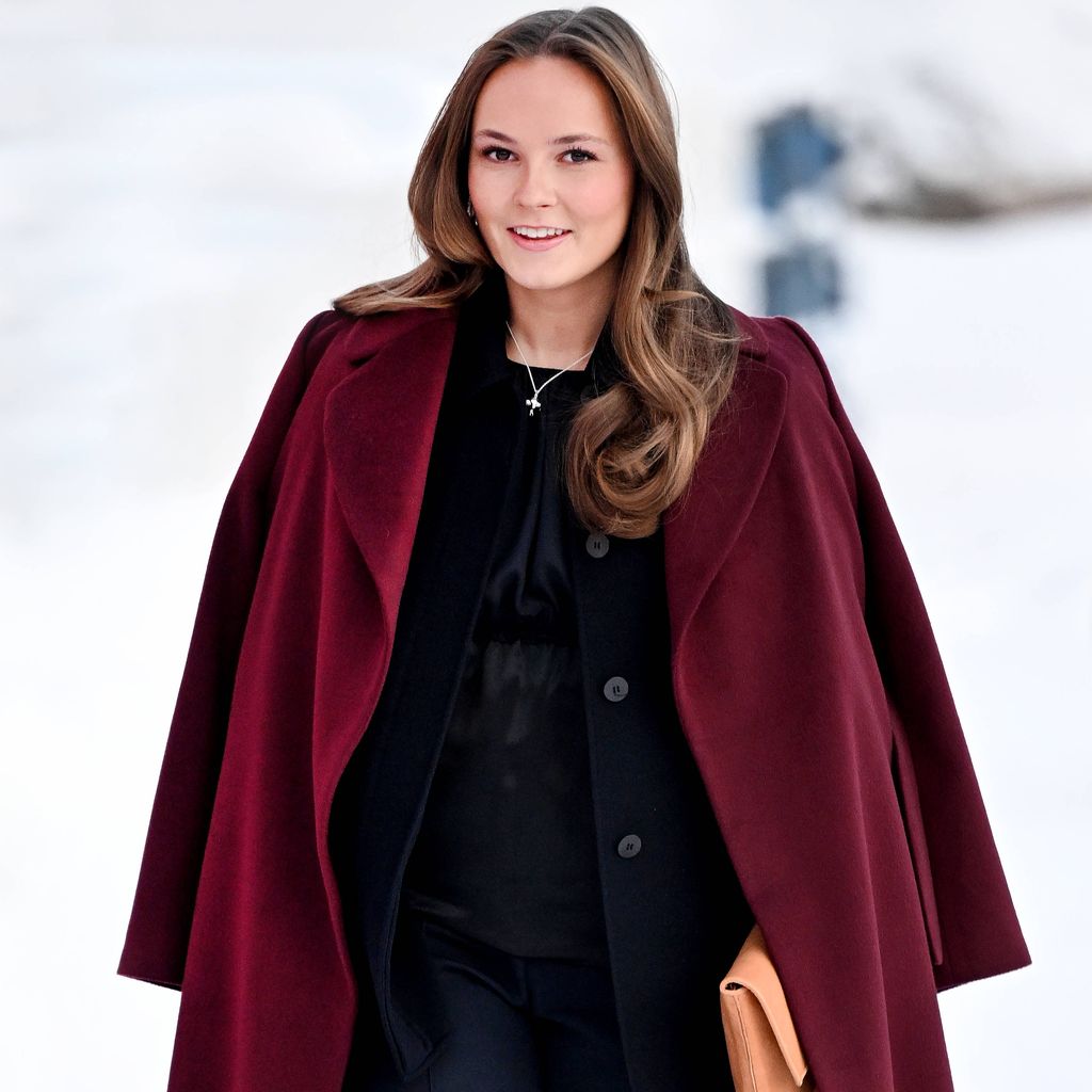 Prinzessin Ingrid Alexandra besucht die Kirkenes-Schule in Finnmark