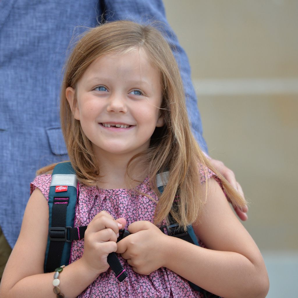 Prinzessin Isabella startet in ihren ersten Schultag an der Tranegård-Schule in Kopenhagen