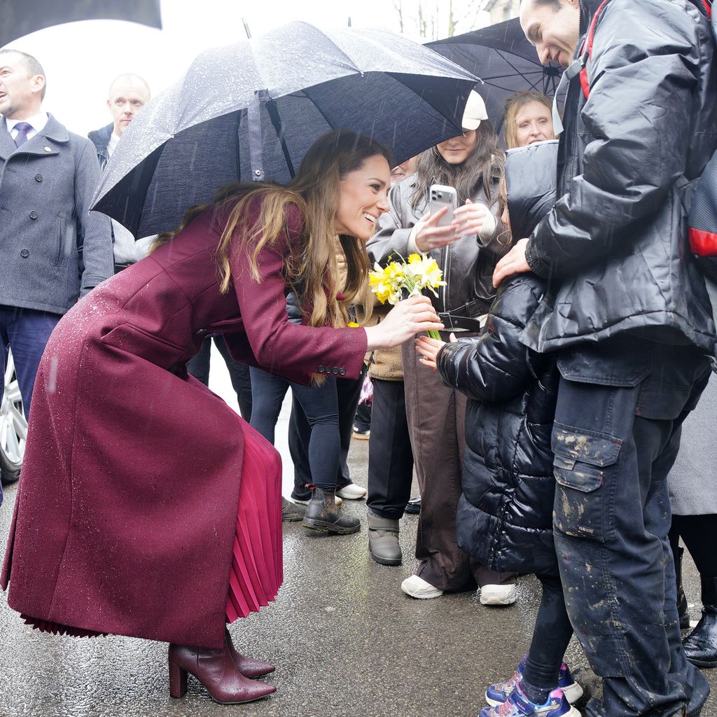 Prinzessin Kate besucht die Hanging Gardens in Newton, Februar 2026