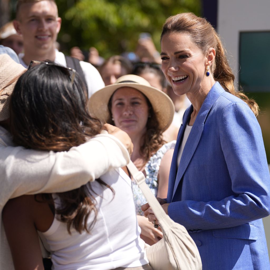 Prinzessin Kate besucht die Wimbledon Championships 2026 und begrüßt Fans