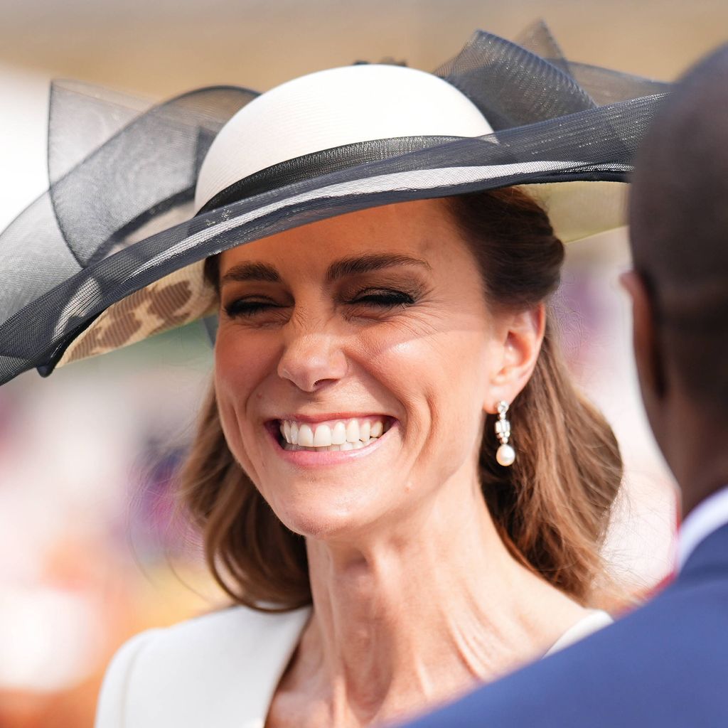 Prinzessin Kate bei einer Gartenparty im Buckingham-Palast in London, 8. Mai 2026
