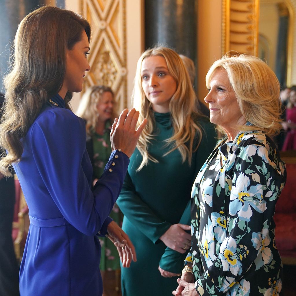 Prinzessin Kate mit Jill Biden und Finnegan Biden im Mai 2023