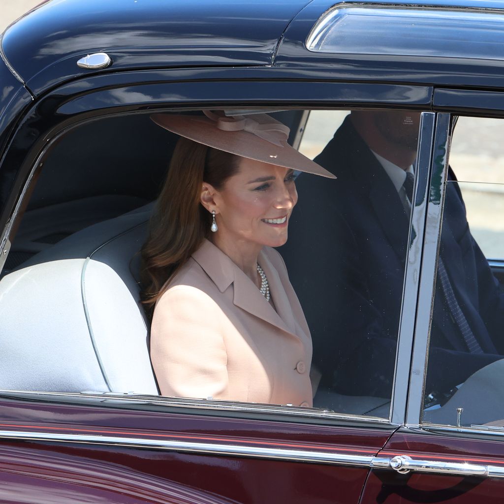 Prinzessin Kate beim Staatsbesuch des französischen Präsidenten Emmanuel Macron im Juli 2025