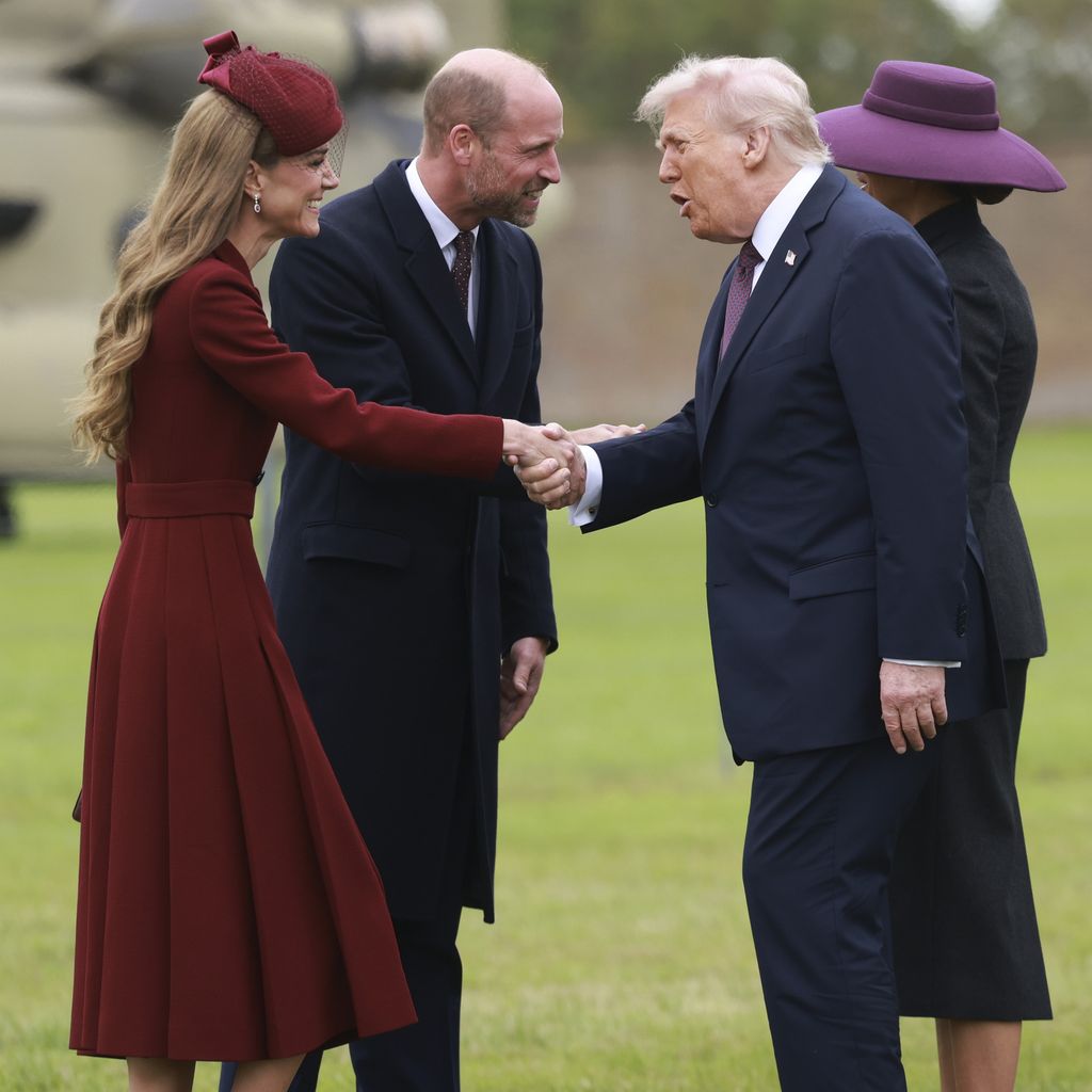 Prinzessin Kate und Donald Trump, September 2025