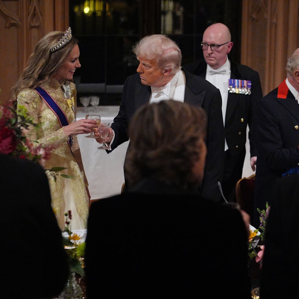 Prinzessin Kate und Donald Trump im September 2025