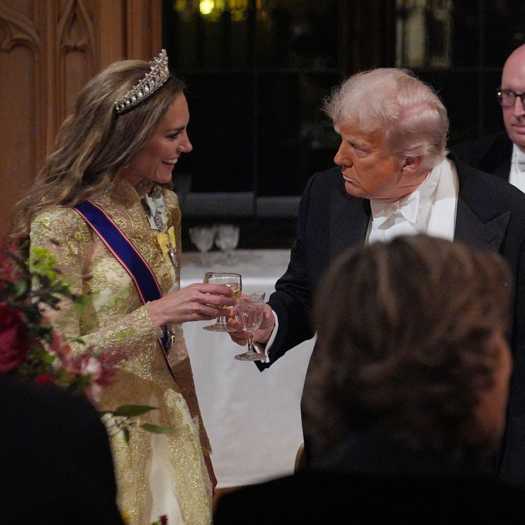 Prinzessin Kate und Donald Trump beim Staatsbankett im September 2025