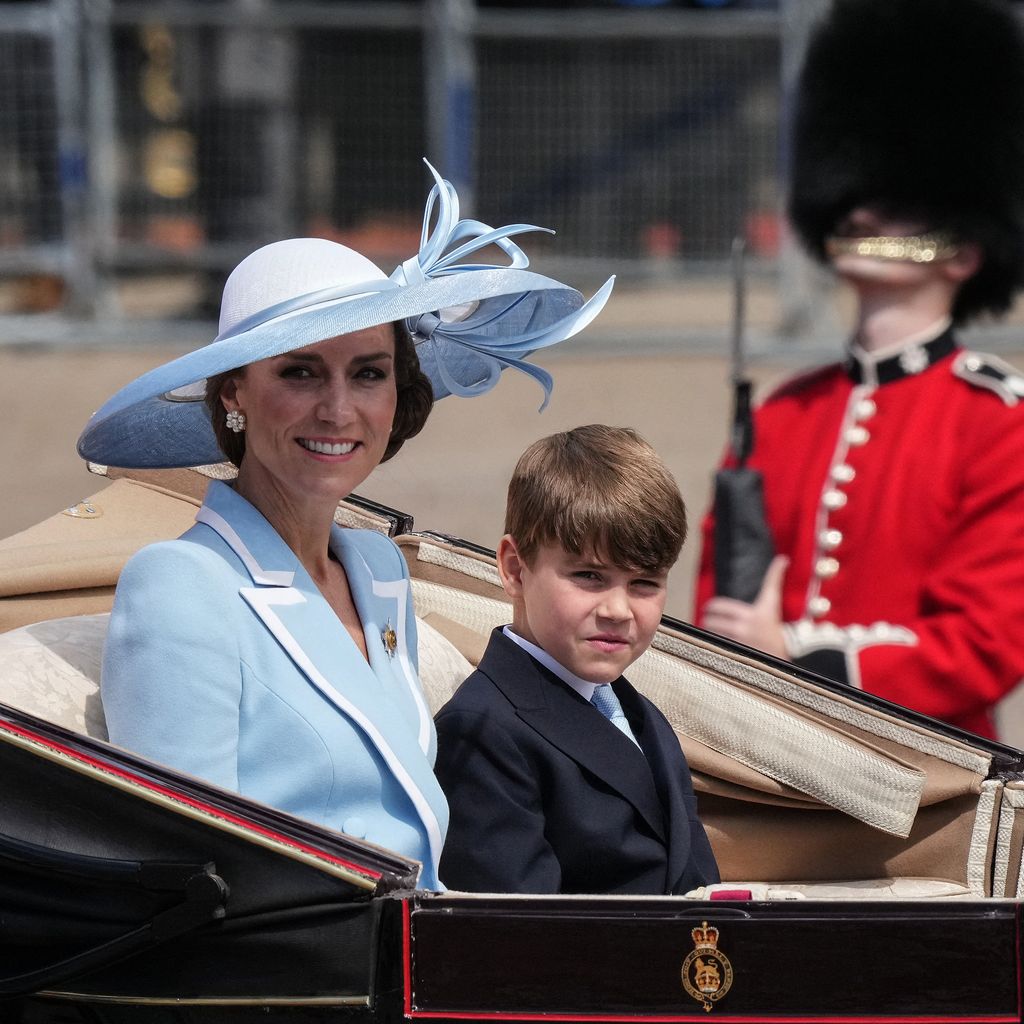 Prinzessin Kate und Prinz Louis bei Trooping the Colour 2026 in London