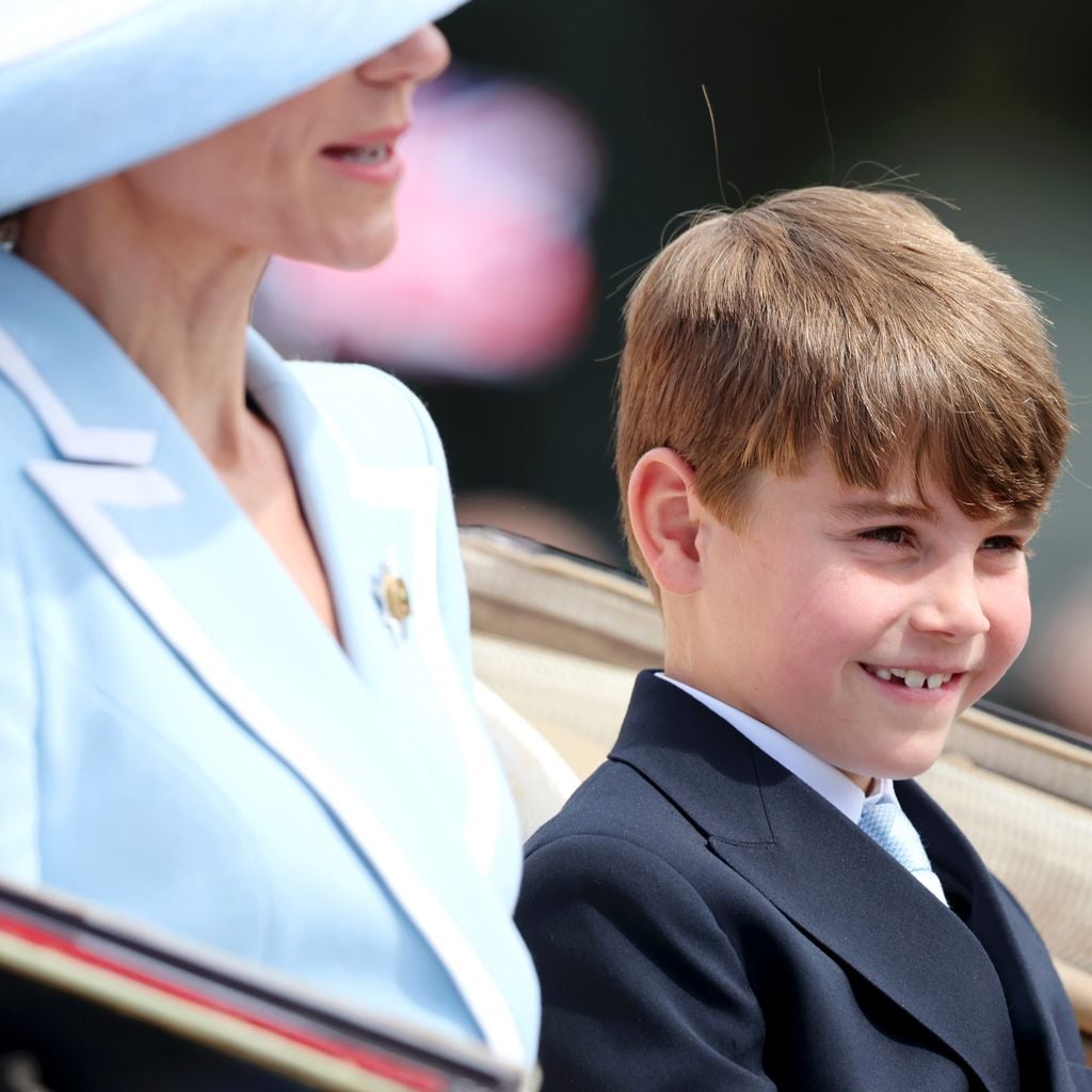 Prinzessin Kate und Prinz Louis beim Trooping the Colour in London