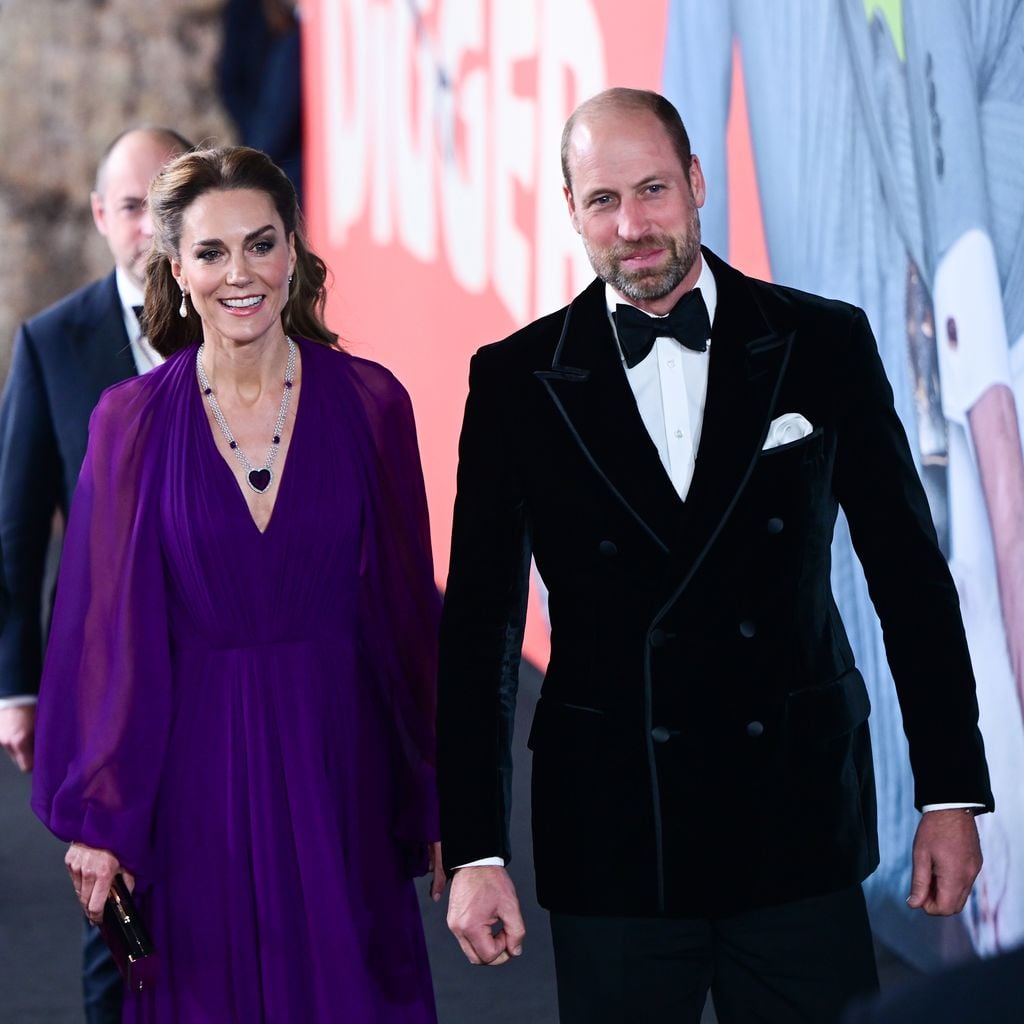 Prinzessin Kate und Prinz William besuchen die Royal Film Performance der "Digger"-Premiere in Leicester Square Gardens
