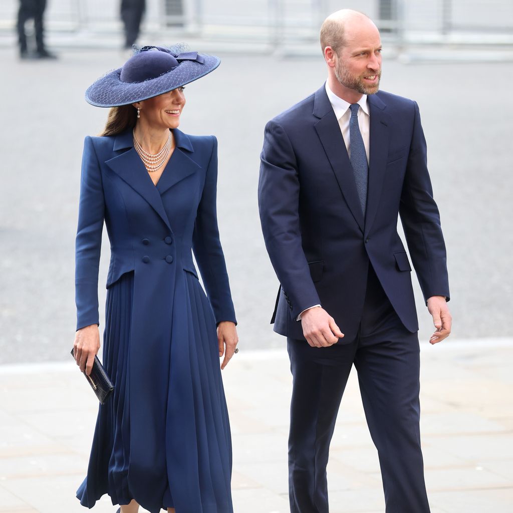 Prinzessin Kate und Prinz William kommen zum Commonwealth Day Service 2026 an der Westminster Abbey in London