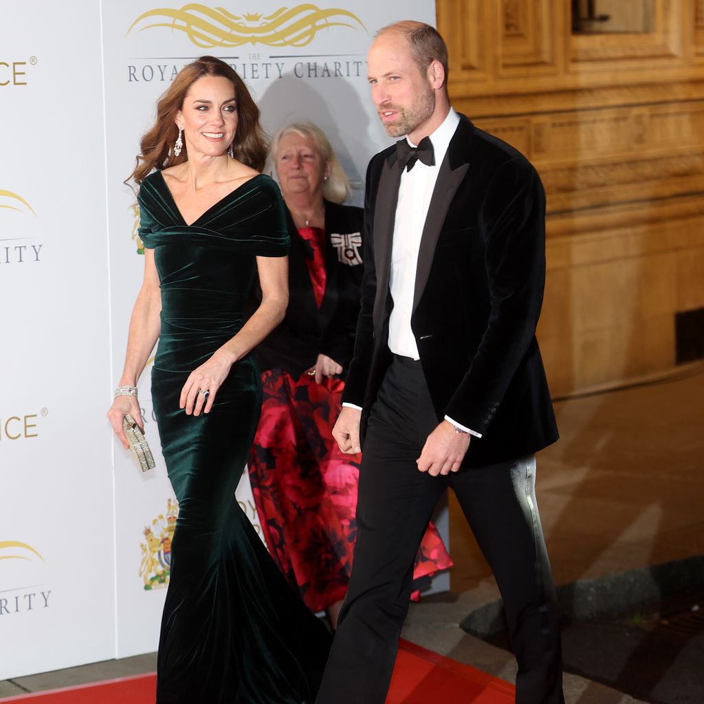 Prinzessin Kate und Prinz William bei der Royal Variety Performance, 2025