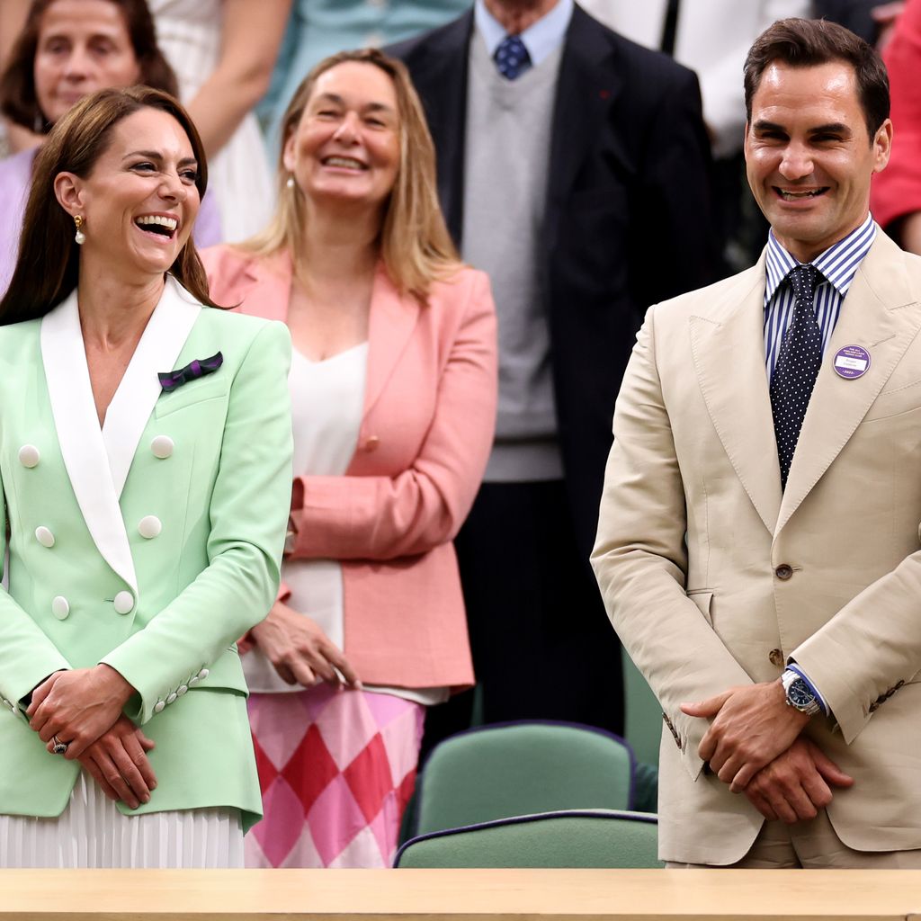 Prinzessin Kate und Roger Federer