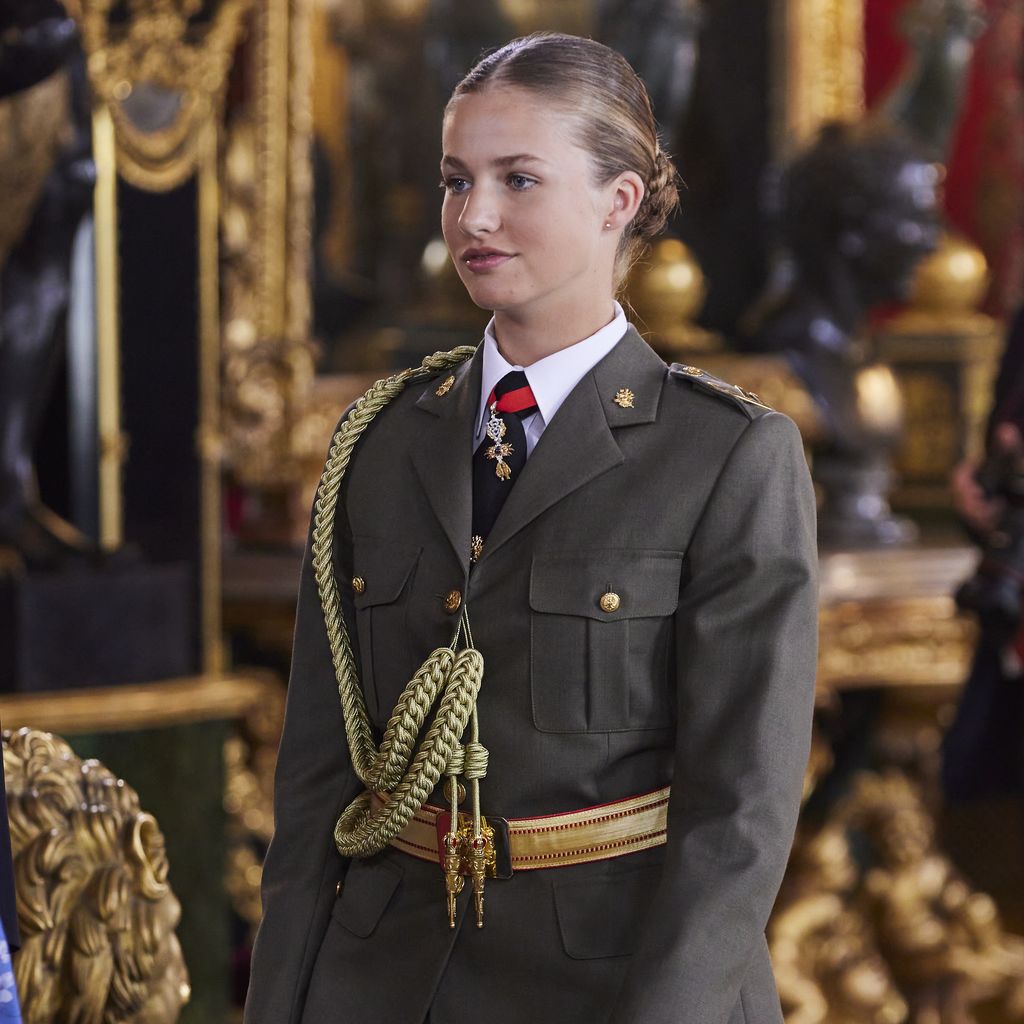 Prinzessin Leonor beim spanischen Nationalfeiertag, Oktober 2023