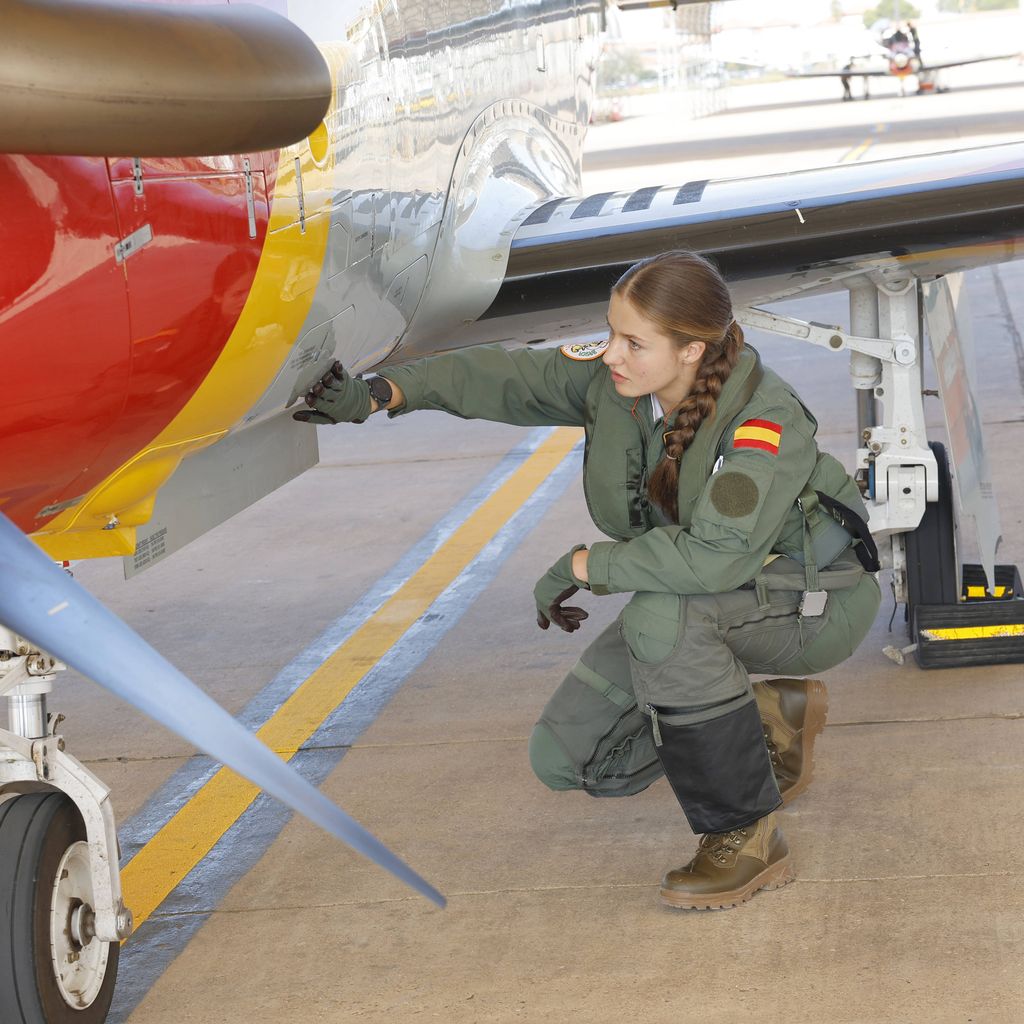 Prinzessin Leonor in San Javier, 19. Dezember 2025