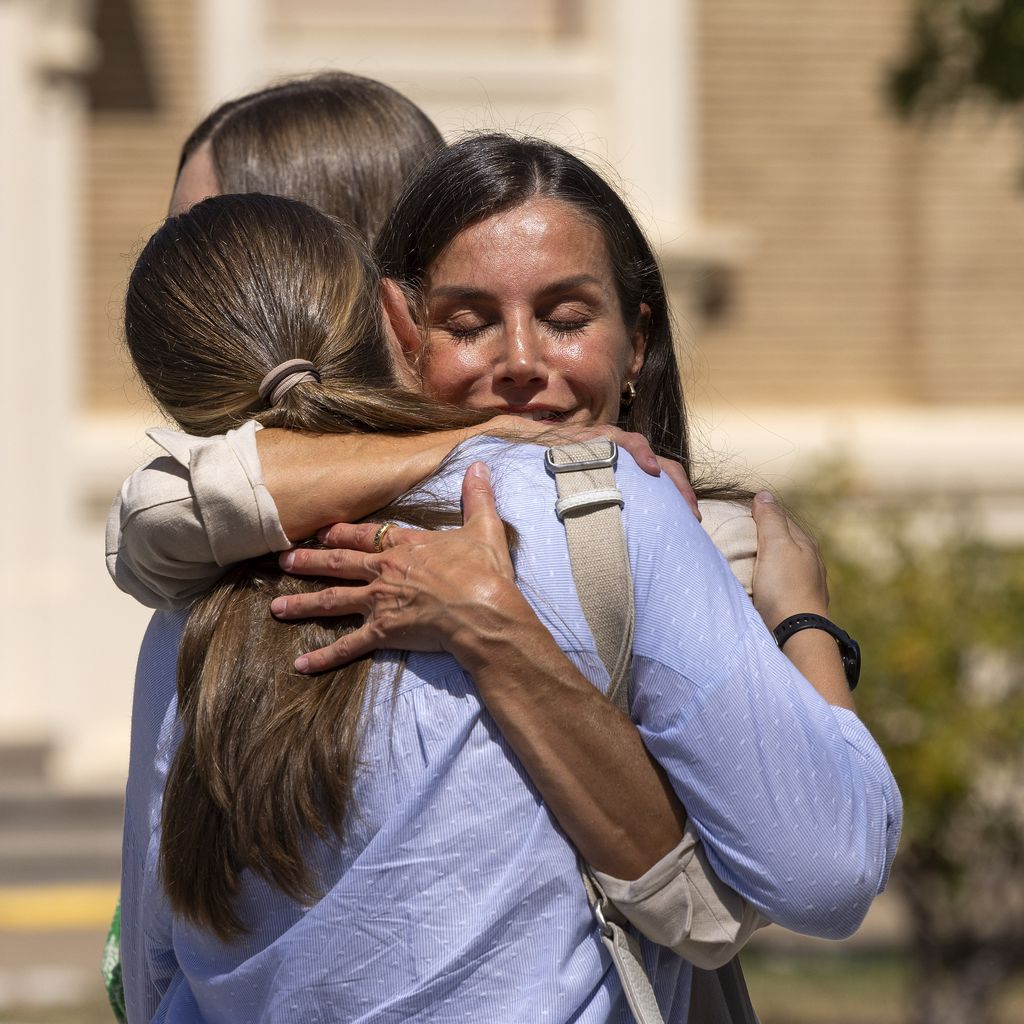 Prinzessin Leonor von Spanien und ihre Mutter Königin Letizia im August 2023