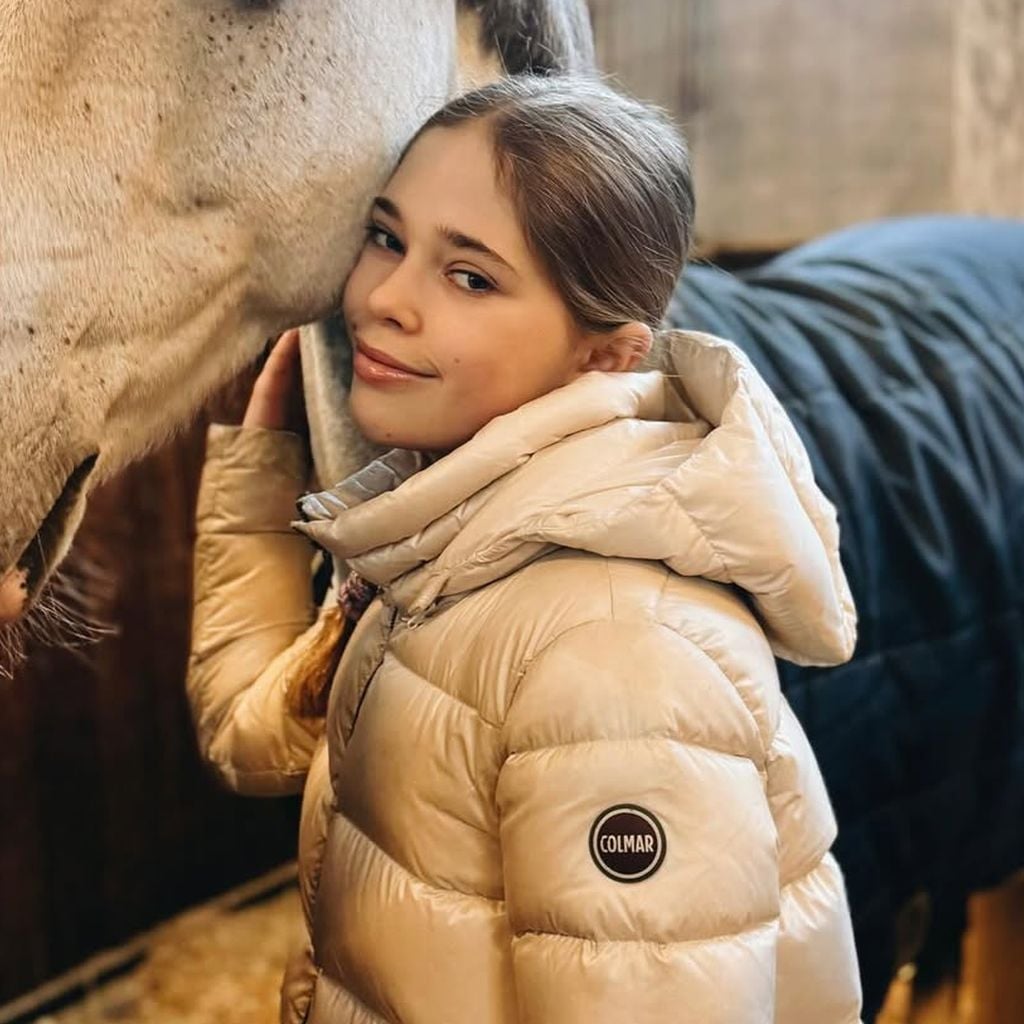 Prinzessin Leonore an ihrem 12. Geburtstag